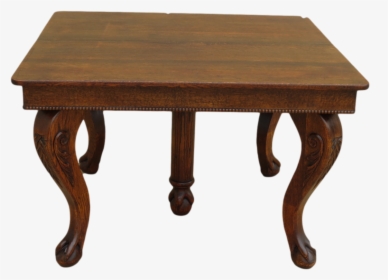 Side Table Top View - Old Antique Vintage Furniture, HD Png Download, Free Download