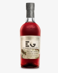 Plum & Vanilla Liqueur Bottle - Edinburgh Gin Rhubarb & Ginger Liqueur, HD Png Download, Free Download