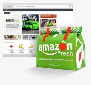 Amazon Fresh Png , Png Download - Grocery Delivery Services, Transparent Png, Free Download