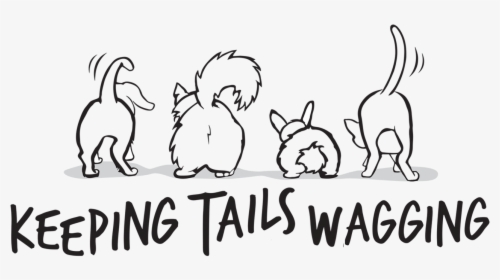 Dog Tails Wagging Cartoon, HD Png Download, Free Download