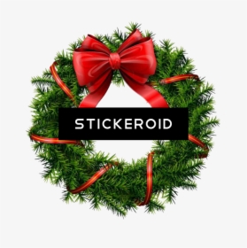 Christmas Wreath , Png Download - Clipart Christmas Wreath Png, Transparent Png, Free Download