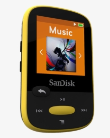 Sandisk Clip Sport 4gb Yellow - Sandisk Clip Sport, HD Png Download, Free Download