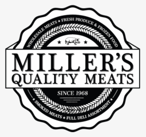 Miller"s Quality Meats - Label, HD Png Download, Free Download