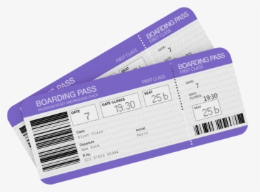 Concierge Business Travel - Plane Ticket Transparent Background, HD Png Download, Free Download