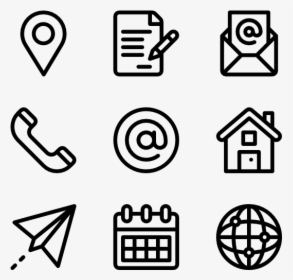 Free Contact Icons, HD Png Download, Free Download