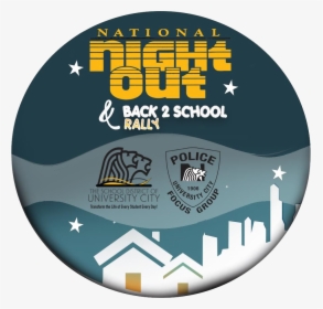 Transparent Back 2 School Png - National Night Out 2010, Png Download, Free Download