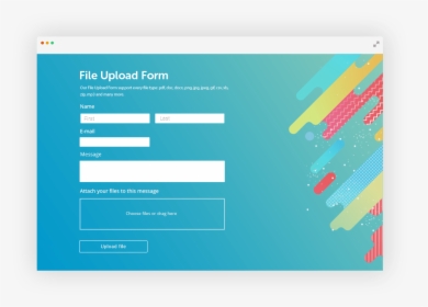 Custom Forms For Unbounce Pages - School Admission Form Design, HD Png Download, Free Download