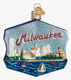 Milwaukee Skyline Glass Ornament - Milwaukee, HD Png Download, Free Download