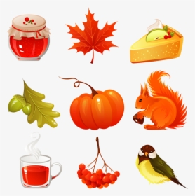 Fall Things Clip Art, HD Png Download, Free Download
