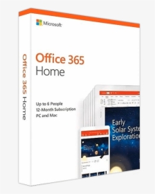 Microsoft Office 365 Home Subscription - Enterprise Software, HD Png Download, Free Download