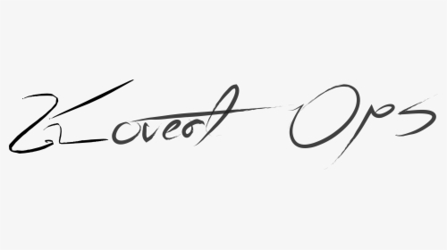 Kovert Ops Official - Calligraphy, HD Png Download, Free Download