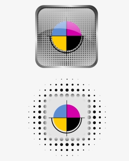 Brand,yellow,logo - Halftones Circle, HD Png Download, Free Download