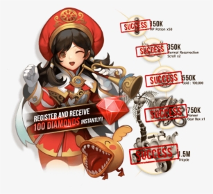 World Of Dragon Nest Pre-registration Completion - World Of Dragon Nest, HD Png Download, Free Download