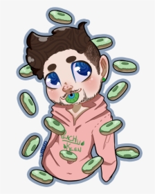 “ Dooonuutttssss aaaaaaaaa Speedpaint And Redbubble ” nut - Cartoon, HD Png Download, Free Download