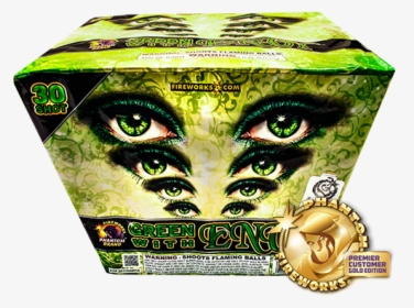 500 Gram Firework Repeater Green With Envy 30 Shot - Illustration, HD Png Download, Free Download