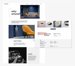Website Why Orluna - Chair, HD Png Download, Free Download