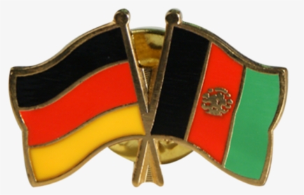 Afghanistan Friendship Flag Pin, Badge - Allemagne France Drapeau, HD Png Download, Free Download