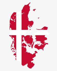 Thumb Image - Denmark Flag Map Png, Transparent Png, Free Download