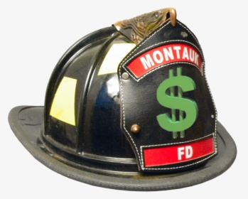 Montauk Fire Department Helmet - Emblem, HD Png Download, Free Download