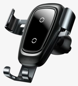 2in1 Wireless Charging Metal Gravity Baseus Phone Holder - Baseus Car Mount Wireless Charger, HD Png Download, Free Download