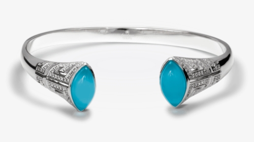 Drop Of The Ocean Blue Bracelet Cuff - Bangle, HD Png Download, Free Download
