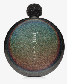 Brumate Charcoal Glitter Flask - Hip Flask, HD Png Download, Free Download