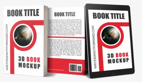 3d Book Mockup Screen Paperback - Book A 5 Mock Up, HD Png Download, Free Download