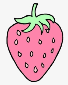 Overlay Image - Aesthetic Strawberry Png, Transparent Png, Free Download