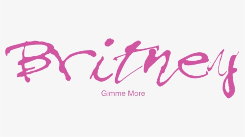 Gimme More Logo - Calligraphy, HD Png Download, Free Download