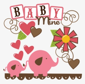 Transparent Baby Girl Png - Scrapbooking Scrapbook Clipart Printable, Png Download, Free Download