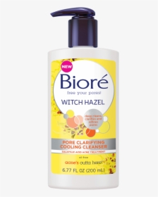 Biore Witch Hazel Cleanser, HD Png Download, Free Download