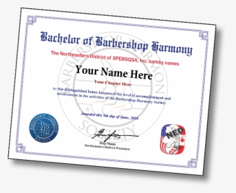 Sample - Certificate - Display Device, HD Png Download, Free Download