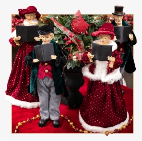 Christmas Carolers Holiday Decor - Christmas Carol, HD Png Download, Free Download
