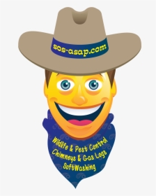 Funguy Emoji-sheriff - Yellow - Cartoon, HD Png Download, Free Download