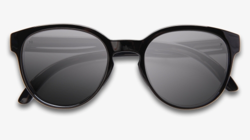 Round Black Floating Sunglasses Kz Mirror"  Class= - Monochrome, HD Png Download, Free Download