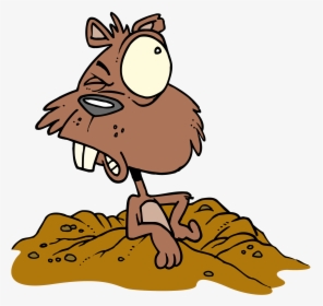 Cartoon Pictures Of Groundhogs - Cartoon Groundhog Png