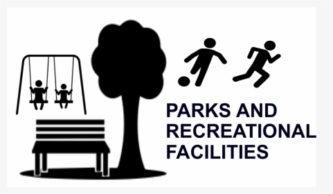 Park Clipart Parks And Recreation - Park, HD Png Download, Free Download