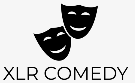 Xlr Comedy Logo Black, HD Png Download, Free Download