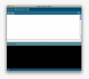 A Blank Arduino Ide Tab - Arduino Ide Blank Screen, HD Png Download, Free Download
