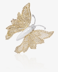 View Spilla Danaus L4088 - Butterfly Buccellati Earring, HD Png Download, Free Download
