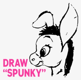 Draw Spunky The Donkey, HD Png Download, Free Download