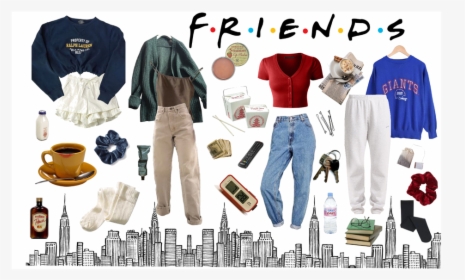 Rachel And Monica Inspired Outfits, HD Png Download, Free Download