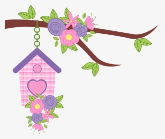 Cartoon Bird Tree House, HD Png Download, Free Download