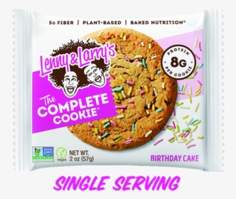 Lenny And Larry"s Single Serving Birthday Cake Flavour - Lenny & Larry's, HD Png Download, Free Download