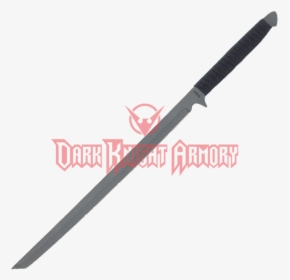 Black Ronin Ninja Sword Slimline Machete - Sword, HD Png Download, Free Download