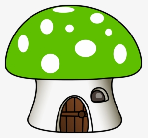 Mushroom Clipart Mushroom House - Cartoon Mushroom Houses, HD Png Download, Free Download