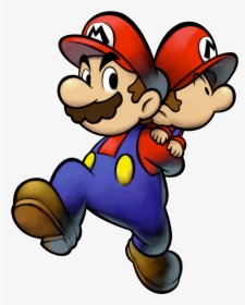 Baby Mario And Mario, HD Png Download, Free Download