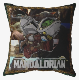 Baby Yoda Pillow Bounty Bros - Merchandise Mandalorian Baby Yoda, HD Png Download, Free Download