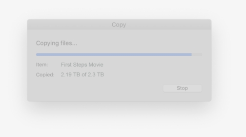 Copying Files 40% Opacity 30% Darken, HD Png Download, Free Download
