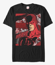Transparent Comic Background Png - Red Daredevil Shirt, Png Download, Free Download